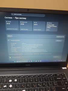 Б/в Ноутбук Xiaomi 15/core i3-1115g4 ddr4/8gb ddr4/ssd 240 gb/*інтегрована 01-200914664