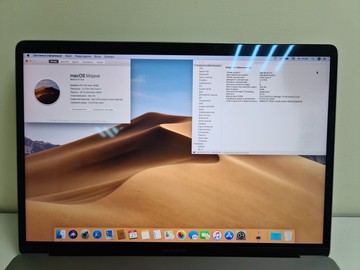 Б/в Ноутбук Apple macbook pro a1990 екр 15.4"/ core i7 2,2ghz/ ram16gb/ ssd256gb/ hd630 01-200923136