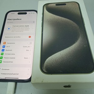 Б/в Мобільний телефон Apple iphone 15 pro 128gb esim 01-200938238