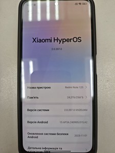 Б/в Мобільний телефон Xiaomi redmi note 12s 8/256gb 01-200937844