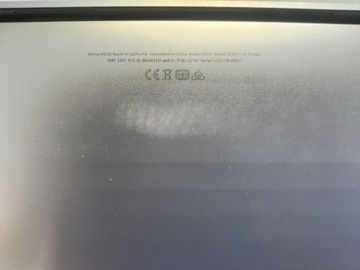 Б/в Ноутбук Apple macbook pro 16 2019 a2141/core i9 2.4ghz/ram32gb/ssd500gb/uhd 630 01-200937670