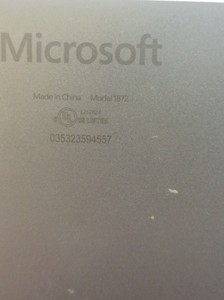 Б/в Ноутбук Microsoft 15/core i7-1065g7 ddr4/16gb ddr4/hdd *відсутній/ssd 512 gb/*інтегрована 01-200938544
