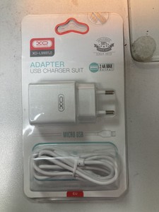 Б/в Мережевий зарядний пристрій Xo l99 + micro usb 01-200950312