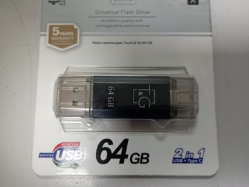 Б/в Флеш-накопичувач usb Touch&Go 64gb 01-200950266