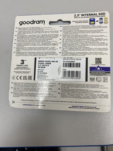 Б/в Ssd накопичувач Goodram cx400 gen.2 256 gb 01-200957107