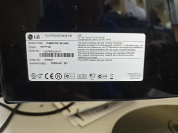 Б/в Монітор Lg e1940s 01-200988052