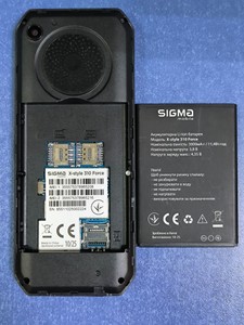 Б/в Мобільний телефон Sigma x-style 310 force-orange 01-201008038