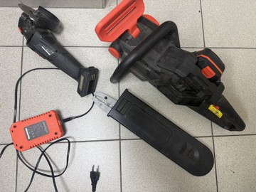 Б/в Набір інструментів Dnipro-M dga-200bc ultra/dcs-200bc dual+1 акб 4mah+зп 01-201011736