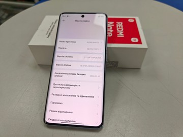 Б/в Мобільний телефон Xiaomi redmi note 15 4g 6/128gb 01-201067989