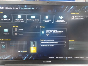 Asus 15/core i5-1135g7 ddr4/8gb ddr4/hdd *відсутній/ssd 512 gb/geforce mx330 2gb