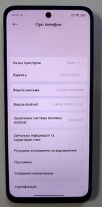 Б/у Мобільний телефон Xiaomi redmi 12 8/256gb 01-201127362