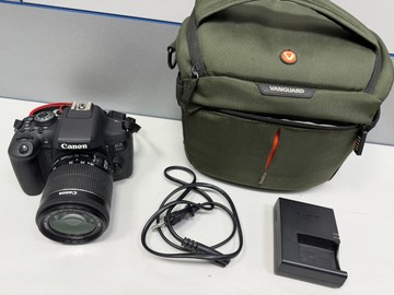 Б/в Фотоапарат Canon eos 750d + ef-s 18-55mm 1:3.5-5.6 is stm 01-201165150