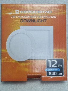 Б/у Led светильник Євросвітло led-s-170-12 6400k 01-201181769