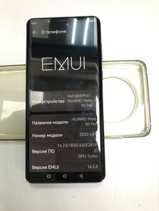 Б/в Мобільний телефон Huawei mate 50 pro 8/256gb 01-200789580