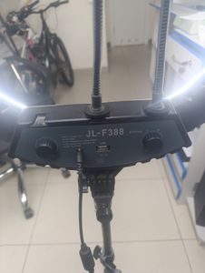 Б/у Кольцевая лампа со штативом Jl-F388 3200k/5500k d 33/45sm 01-200798176