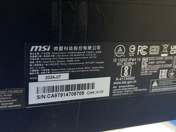 Б/в Монітор Msi g27c4x 01-200828163