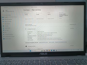 Б/в Ноутбук Asus 15/core i5-1135g7 ddr4/16gb ddr4/hdd *відсутній/ssd 512 gb/*інтегрована 01-200829204