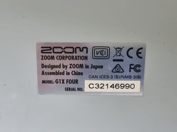 Б/у Гитарный процессор Zoom g1x four 01-200836287