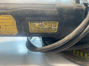 Б/в Кутова шліфмашина Zegor gci 230-2000p 01-200850633