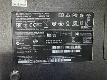 Б/в Ноутбук Hp 15/core i3 3110m ddr3/4gb ddr3/hdd *відсутній/ssd 240 gb/*інтегрована 01-200848683