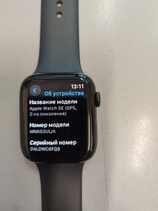 Б/в Смарт-годинник Apple watch se 2 gps 44mm aluminium case 01-200865722
