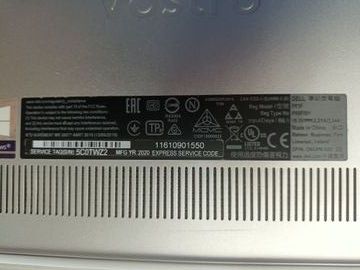 Б/в Ноутбук Dell 15/core i7-10510u ddr4/8gb ddr4/hdd *відсутній/ssd 512 gb/geforce mx250 2gb 01-200867551