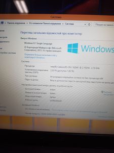 Б/у Ноутбук Asus 14/celeron n2840 ddr3/2gb ddr2/hdd 320 gb/ssd *відсутній/*інтегрована 01-200865299