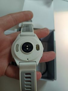 Б/в Смарт-годинник Garmin forerunner 965 carbon titanium bezel w. blk case blk/powder s 01-200874229