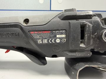 Б/в Кутова шліфмашина Wurth aws 18-125p compact 1акб 4ah зп 01-200882295