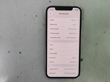 Б/в Мобільний телефон Apple iphone 12 pro 256gb 01-200891625