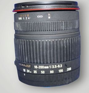 Б/у Фотообъектив Sigma 18-200mm f/3.5-6.3 dc 01-200871965