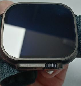 Б/в Смарт-годинник Apple watch ultra 2 gps + cellular 49mm titanium case with indigo loop - small 01-200908849