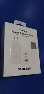 Б/в Зарядний блок Samsung 65w pd power adapter trio 01-200910393