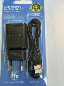 Б/в Мережевий зарядний пристрій Borofone ba20a type c 16-000273347