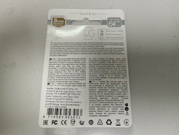 Б/в Флеш-накопичувач usb Touch&Go 64gb 01-200950267