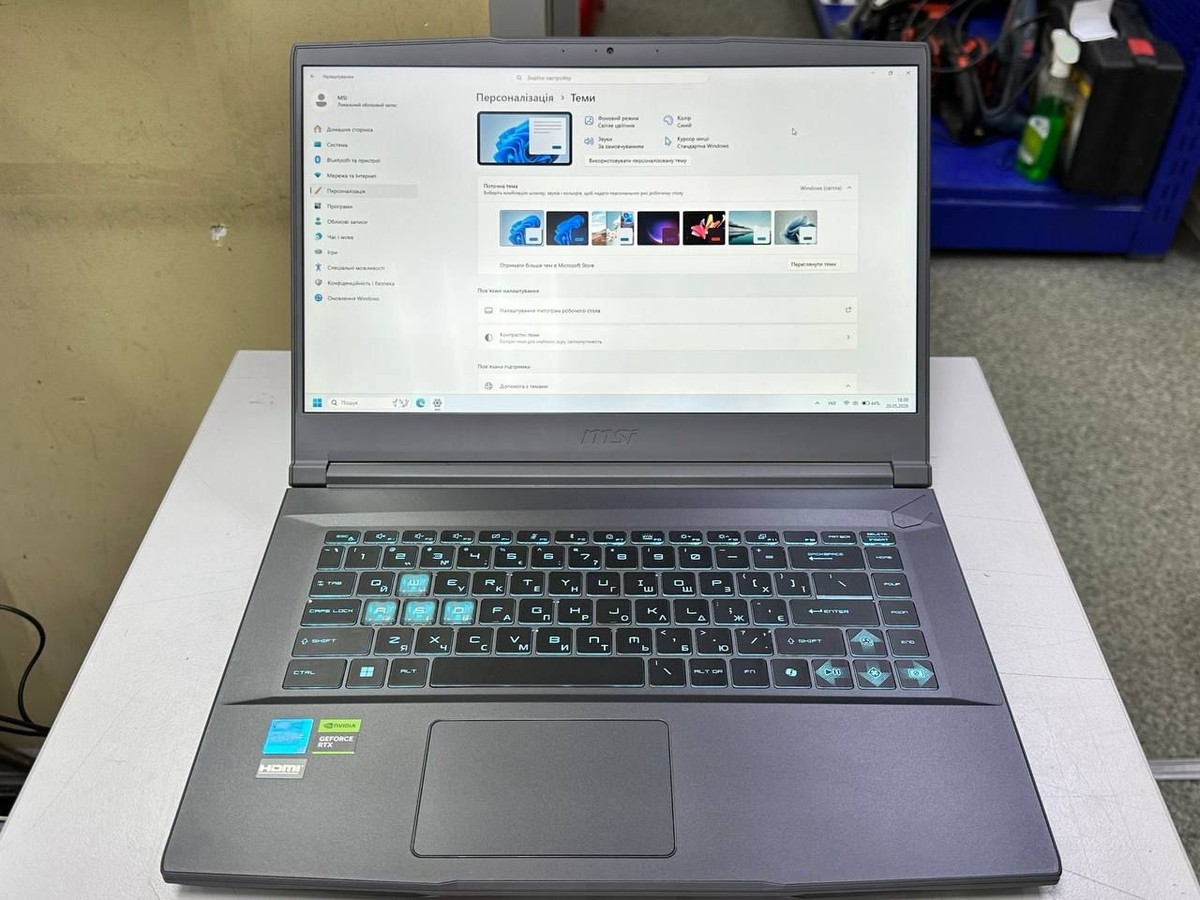 Ноутбук Msi 15/core i5-12450h ddr5/32gb ddr5/hdd *відсутній/ssd