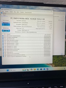 Б/в Ноутбук Lenovo 15/ryzen 5 5600h ddr4/16gb ddr4/ssd 1000 gb/geforce rtx3060 6gb 01-200976607
