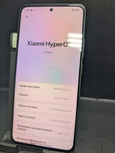 Б/в Мобільний телефон Xiaomi redmi note 13 4g 6/128gb 01-200975217