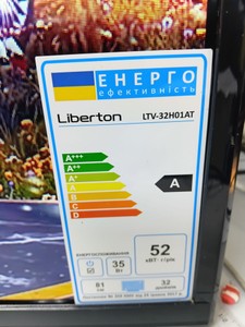Б/у Телевизор Liberton ltv-32h01at 01-200995939