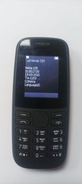 Б/в Мобільний телефон Nokia 105 single sim 2019 01-201002552