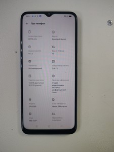 Б/в Мобільний телефон Oppo a16 3/32gb 01-201031719
