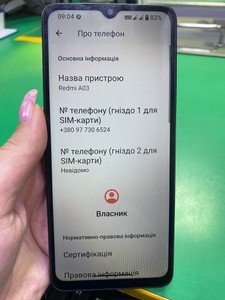 Б/в Мобільний телефон Xiaomi redmi a3 3/64gb 01-201027097