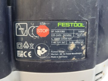 Б/в Фрезер Festool of 1400 ebq-plus 01-200989195