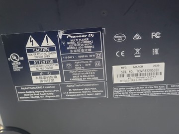Б/в Dj-програвач Pioneer xdj-1000mk2 01-201047741