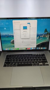 Б/в Ноутбук Apple macbook pro 16" 2019 a2141 core i7 2,6ghz/ram 16gb/ssd 512gb/intel graphics 630 01-201075563