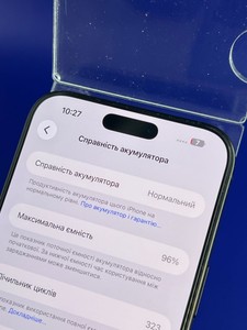 Б/в Мобільний телефон Apple iphone 16 pro max 256gb 01-200996051