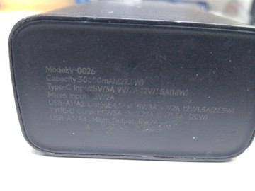 Б/у Повербанк Villini v-0026 30000 mah 22.5w 01-201114427