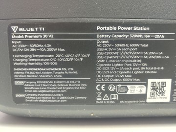 Б/у Зарядная станция Bluetti premium 30 v2 01-201159468