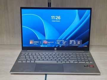 Б/в Ноутбук Hp 15/ryzen 5 5500u ddr4/16gb ddr4/hdd *відсутній/ssd 512 gb/*інтегрована 01-201090611