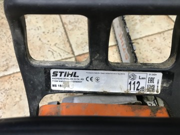 Б/в Пила ланцюгова Stihl ms 180 01-201170598